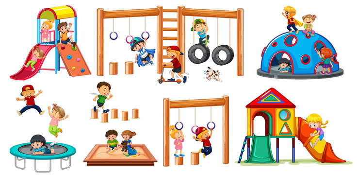 Playground Clipart Toy - Playground Equipment Clip Art - Free - Clip ...