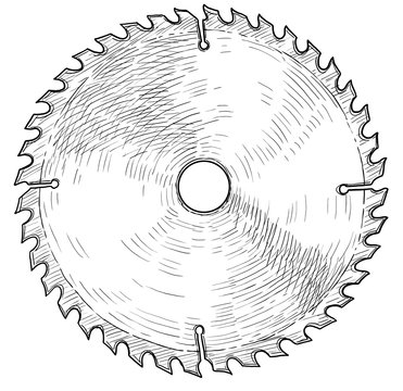 Saw Blades - Clip Art Library