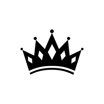 Royal Crown Icon - Vector Symbol for Royalty, Luxury & Authority