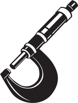 Micrometer Tool Illustration | Precision Measurement Equipment