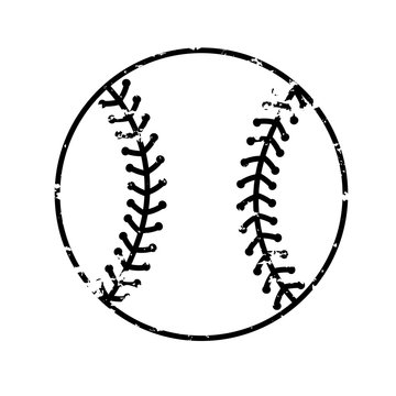 Baseball Illustration - Classic Stitched Design for Sports Graphics