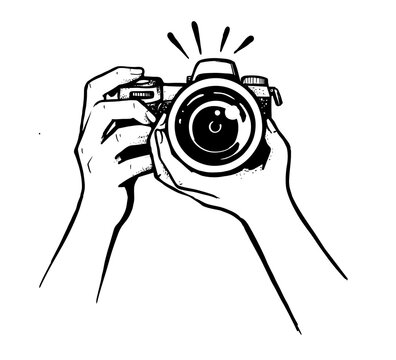 Photography clip art black and white free - Clipart Library - Clip Art ...