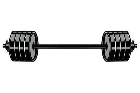 weight bars - Clip Art Library