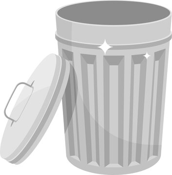 Trash Can Icon - Free Vector Illustration for Web & Print