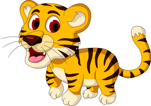 baby tiger - Clip Art Library