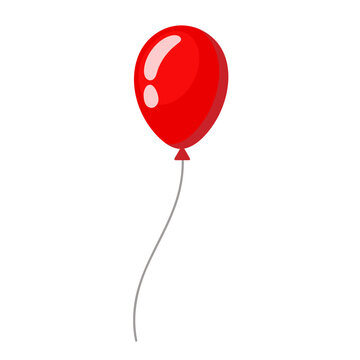 red balloon - Clip Art Library