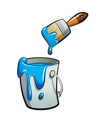 Paint can clipart. Free download transparent .PNG