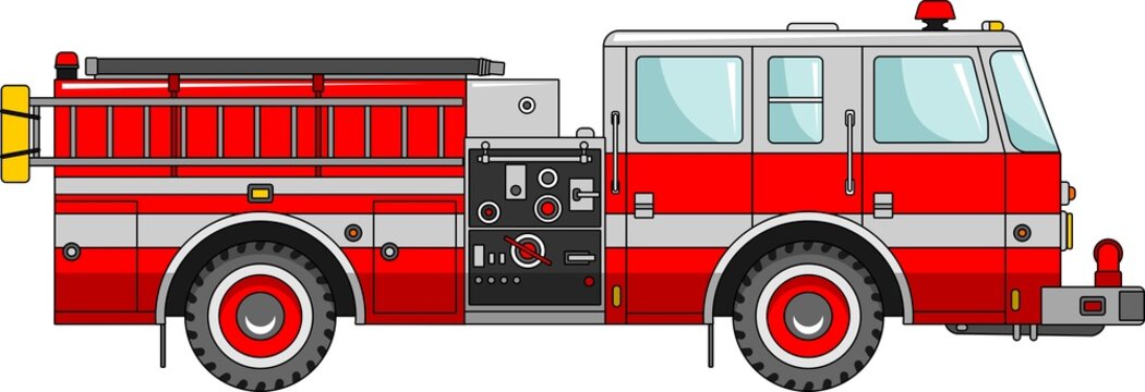 Cartoon Firetrucks Cliparts png images | PNGWing - Clip Art Library