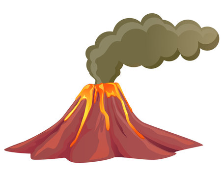 Volcano Cliparts: Add a Touch of Drama and Power to Your Designs - Clip ...