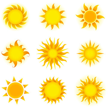 Beautiful Sun With Lip Print Royalty Free SVG, Cliparts, Vectors - Clip ...