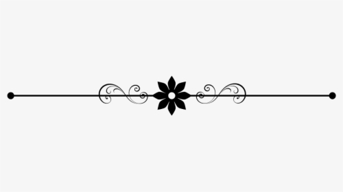 Elegant Floral Divider Graphic for Web Design