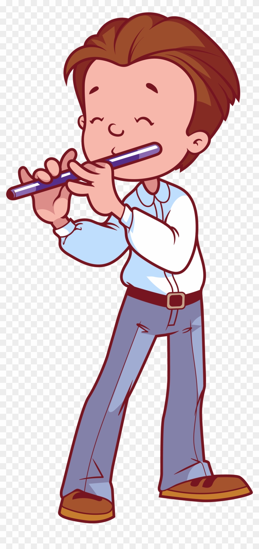 flute players - Clip Art Library