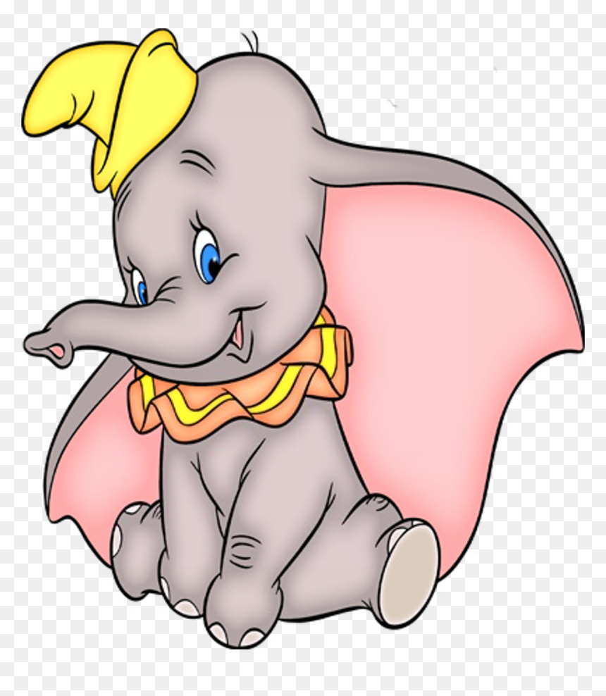 Dumbo the Flying Elephant - Classic Disney Character Illustration