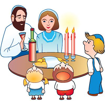Passover Seder Family Illustration - Celebrating Freedom and Tradition