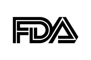 U.S. Food and Drug Administration (FDA) official logo in black and white stylized typography.