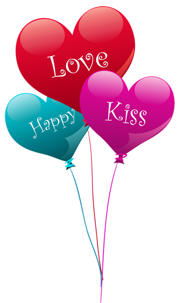 Love Balloons - Festive Heart-Shaped Decor for Romantic Celebrations