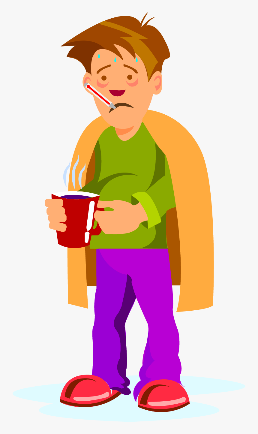 cold sick clipart