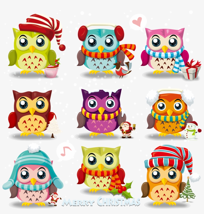 Free santa owls, Download Free santa owls png images, Free ClipArts on ...