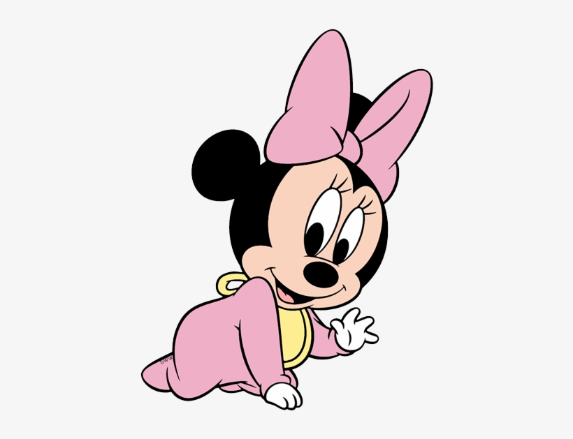 Baby Clipart Minnie Mouse - Minnie Mouse Pink Png - Free - Clip Art Library