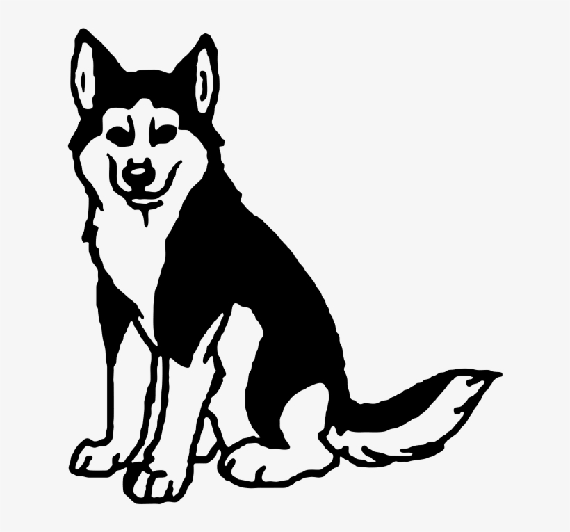 Line Art,Head,Siberian Husky PNG Clipart - Royalty Free SVG / PNG ...