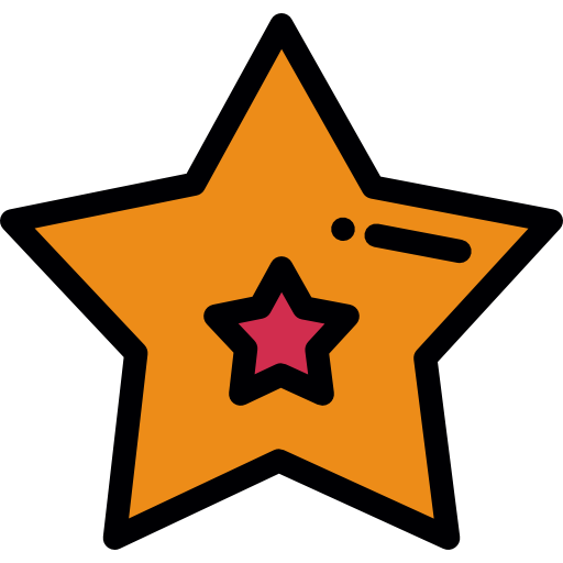 Star Rating Icon - Visual Indicator for Reviews and Ratings