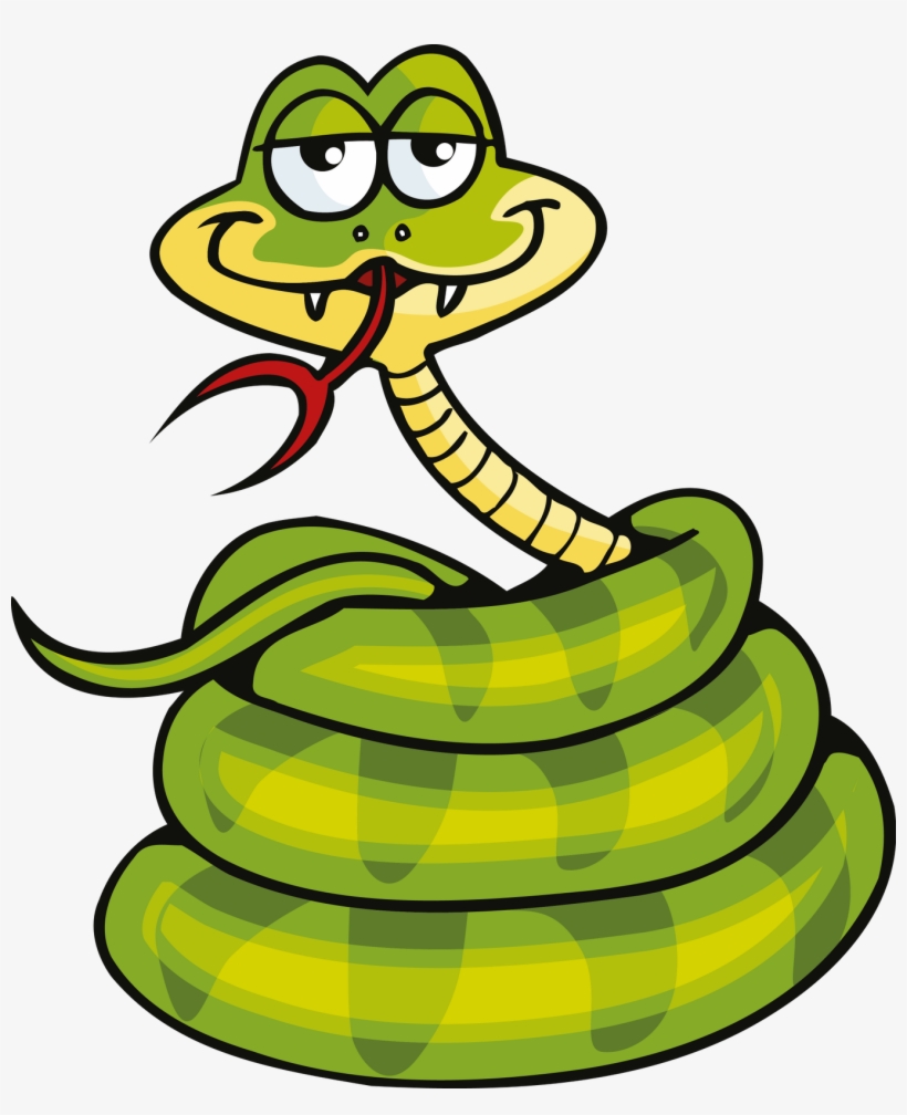 Cute Snake Cartoon Royalty Free SVG, Cliparts, Vectors, And Stock ...