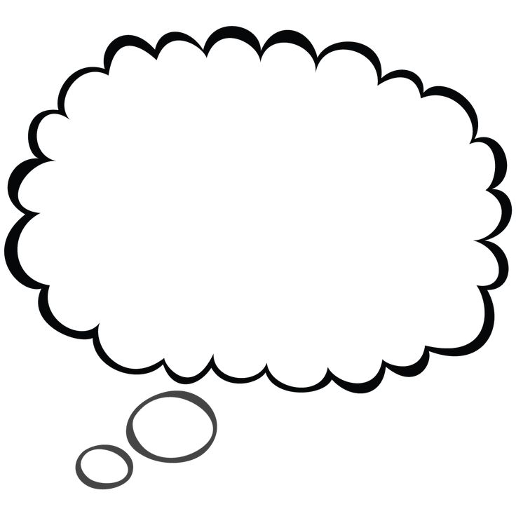 Thought Bubble Illustration - Free Clipart for Creative Projects
