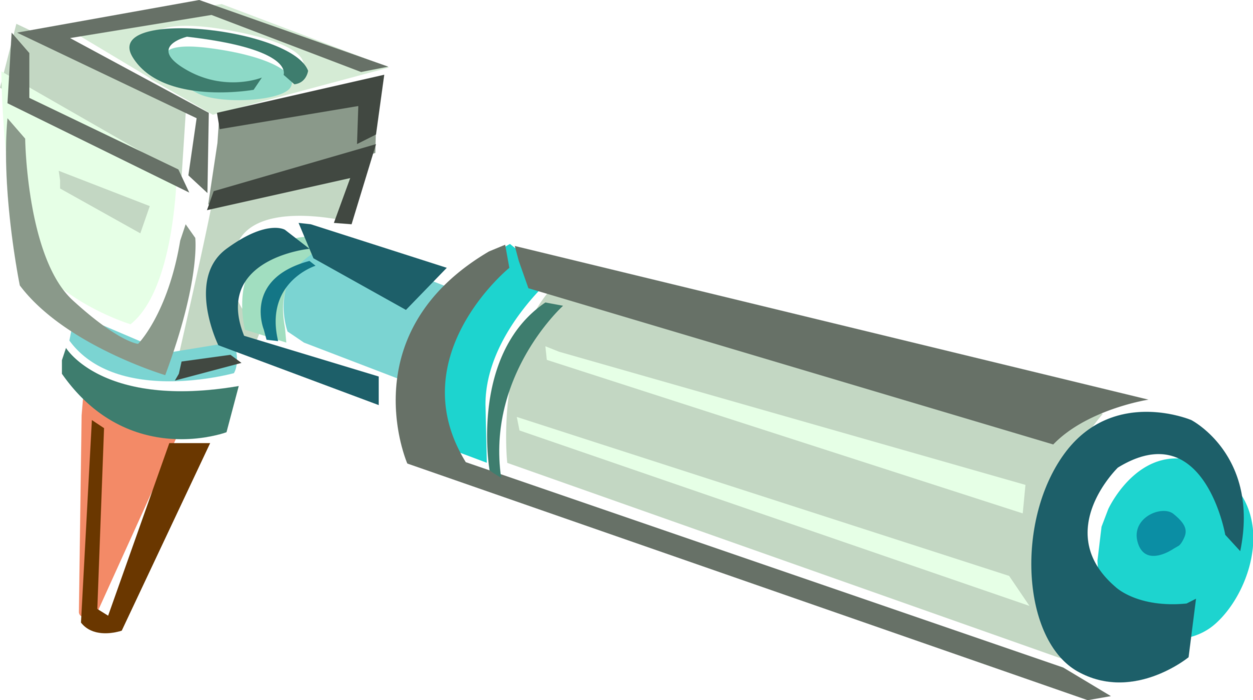 Clip Art: Medicine & Medical Technology: Otoscope B&W – Abcteach - Clip ...