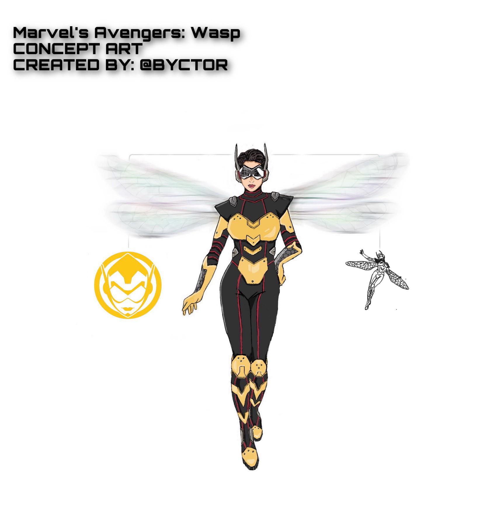 Marvel Wasps Clip Art Library 7759