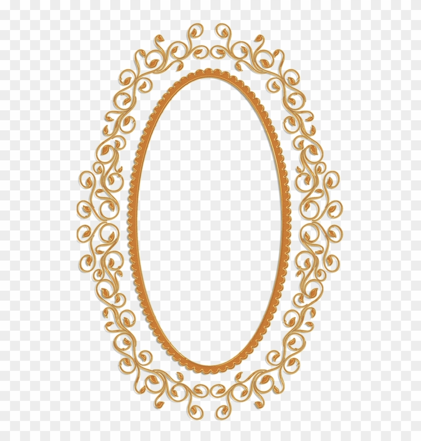 Golden Oval Frame PNG Transparent Images Free Download, Vector Files