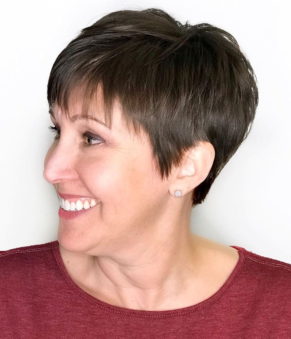 Short Pixie Haircut for Women Over 50 - Stylish & Low-Maintenance