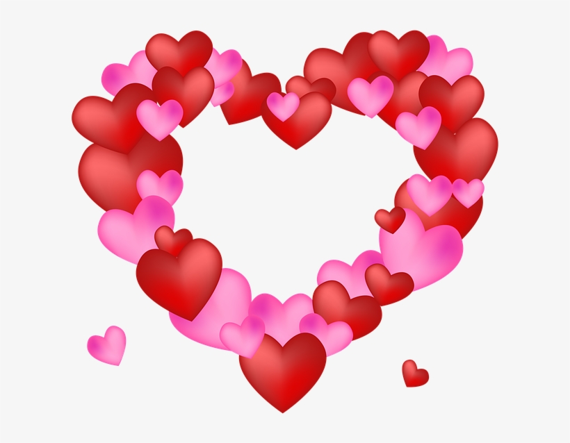 Heart Collage Clipart - Free Download for Love & Romance Designs