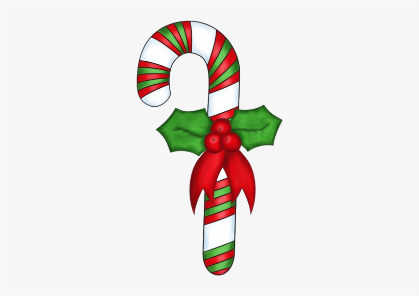 Santa Hat Clipart Candy Cane - Christmas Transparent Candy Cane - Clip ...