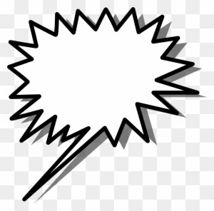 Comic Speech Bubble PNG - Free Transparent Clipart for Designers