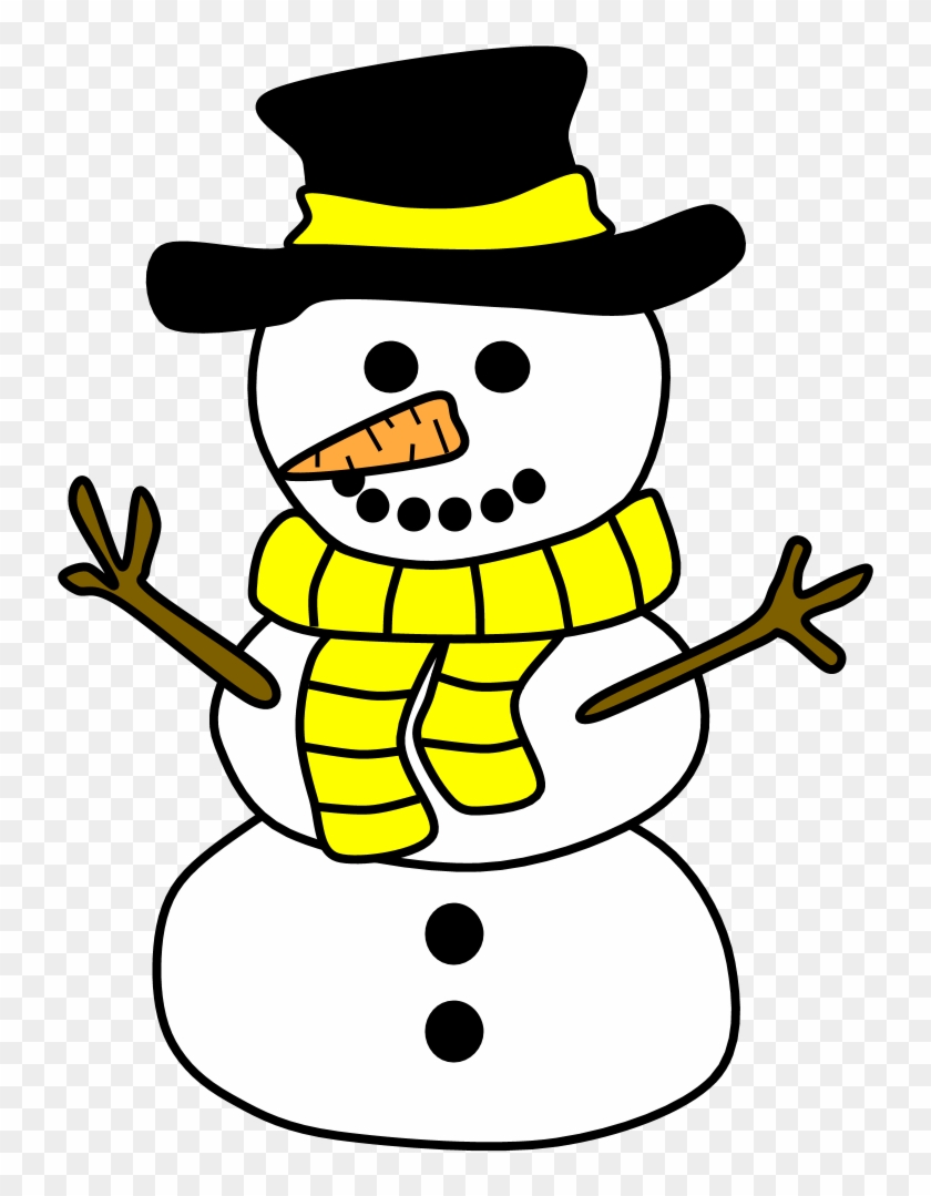 Yellow Snowman Stock Illustration Illustration Of Yellow