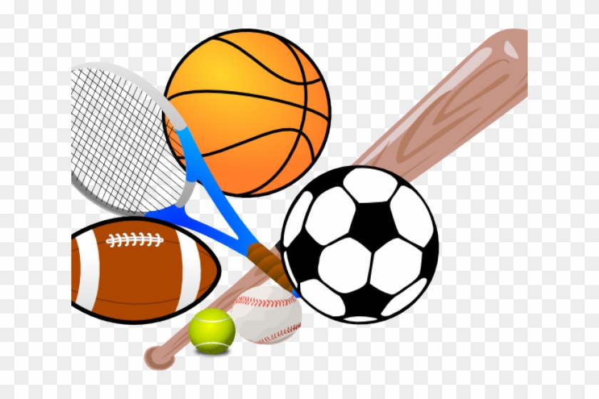Sports Equipment Icons - Basketball, Soccer, Baseball, Tennis & Football Gear