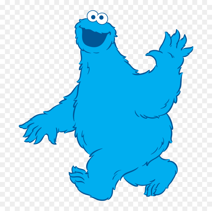 Cookie Monster Face Png Baby Cookie Monster Png - Clip Art Library