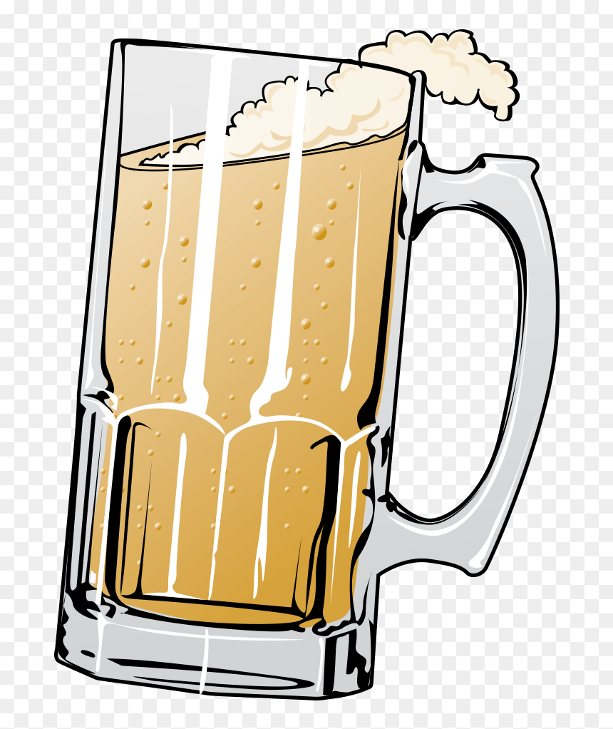 Beer Mug Illustration - Free PNG Clipart for Beverage & Pub Themes