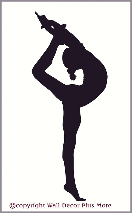 Elegant Dance Silhouette Wall Art - Modern Decor for Studios & Homes