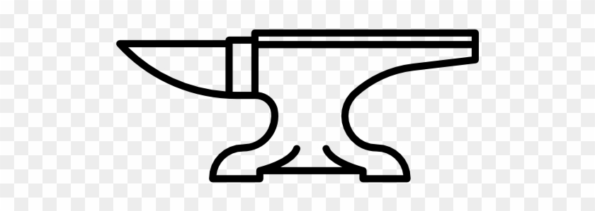 Anvil Icon - Free Vector Illustration for Blacksmithing & Craft Websites