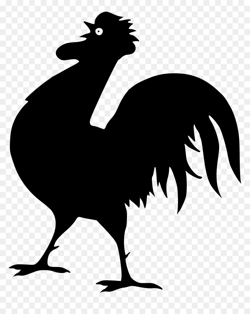 Rooster Silhouette transparent background PNG cliparts free - Clip Art ...