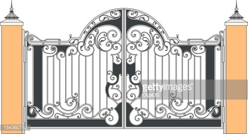 Iron Gate Clipart - Clipart Library - Clip Art Library