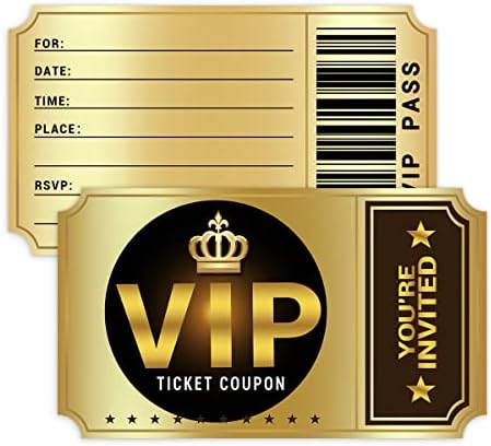 Three Dimensional Golden Vip Pass PNG White Transparent And - Clip Art ...