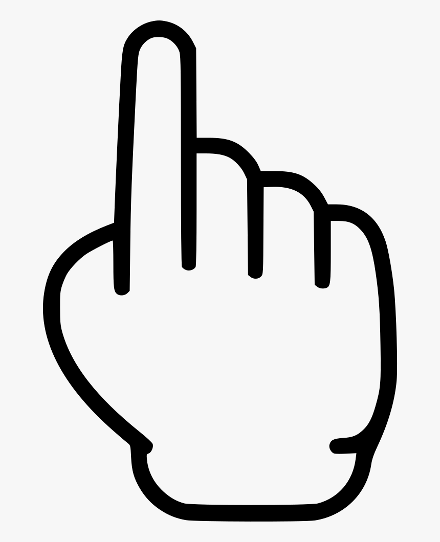 finger pointing clipart