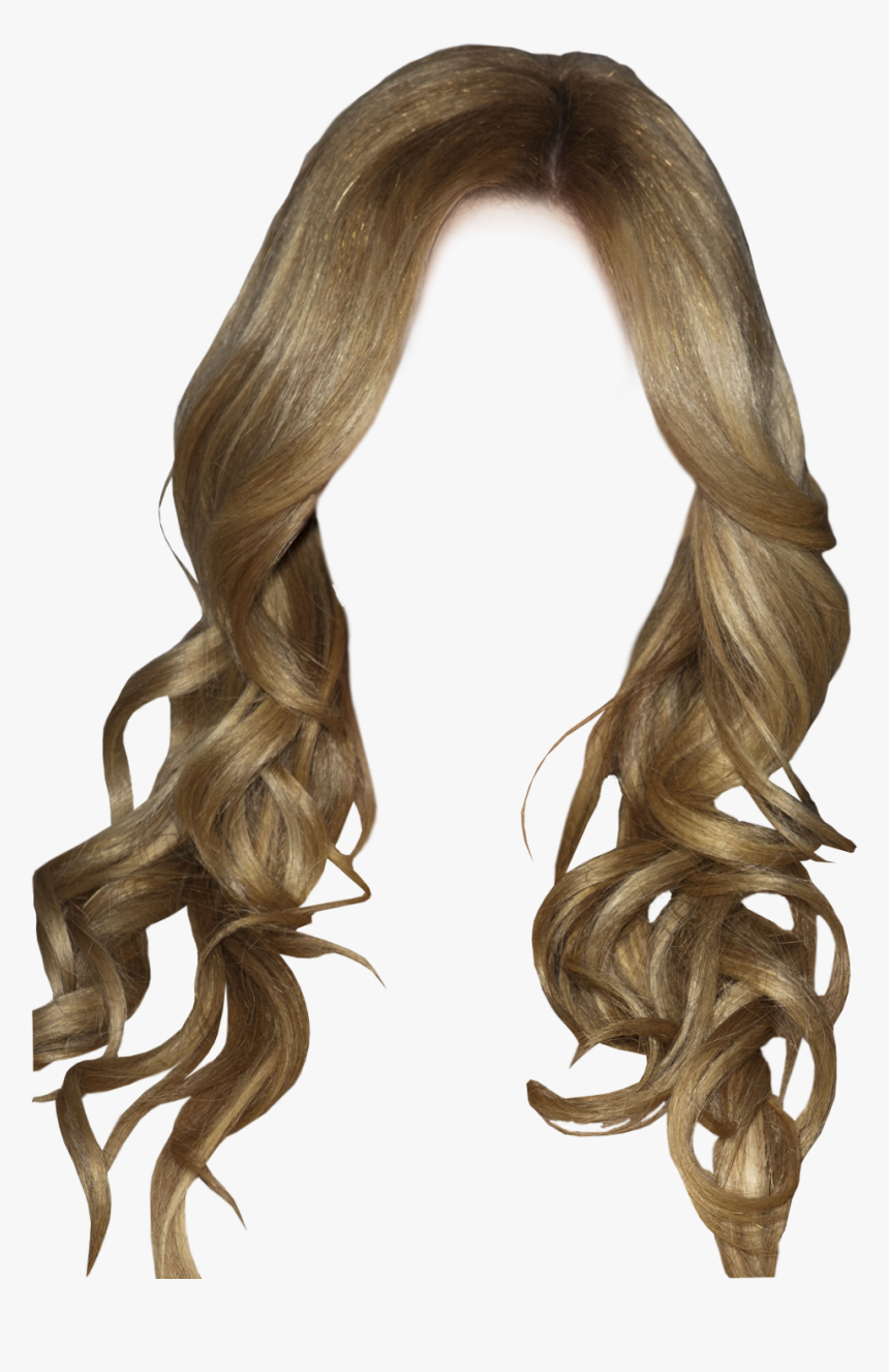 Honey-Blonde Wavy Hair Extension - Natural-Looking Long Curls