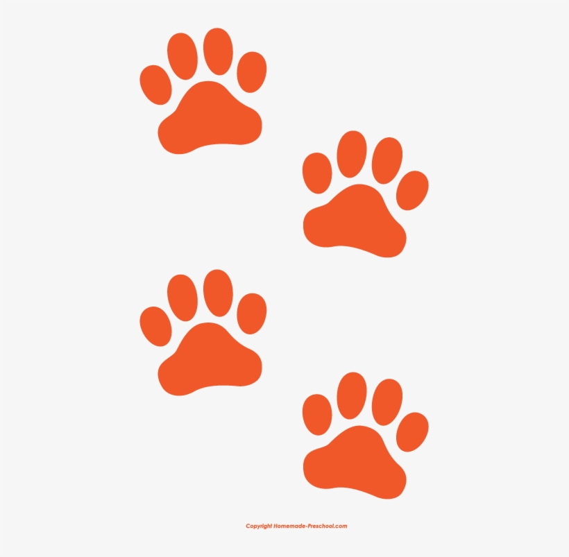 paw print art