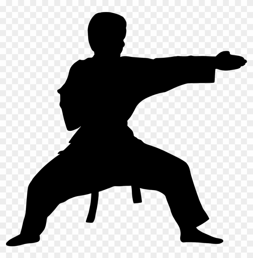 Karate silhouette and vector free download on cliparts - Clipart ...