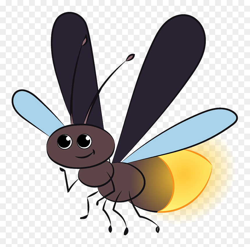 fireflies - Clip Art Library