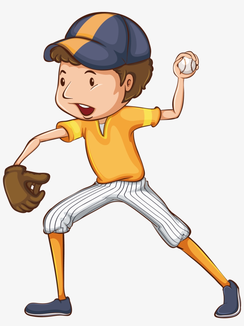 Baseball Pitcher clipart. Free download transparent .PNG