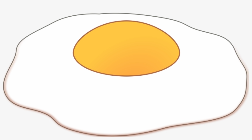 Fried Egg Illustration - Clean Vector Graphic for Food Content